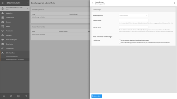 Bewertungsportale Detailseite