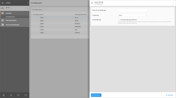 DOKU Kontaktgruppen Übersicht
