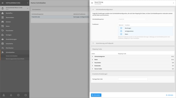 DOKU Partner Schnittstellen Neuer Eintrag - Autorisierung