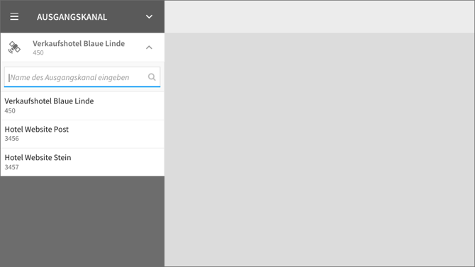 Dropdown Ausgangskanal (1)