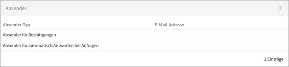 Segment_Email-Einstellungen_Listview Absender