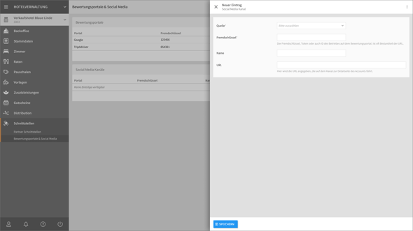 Social Media Detailseite